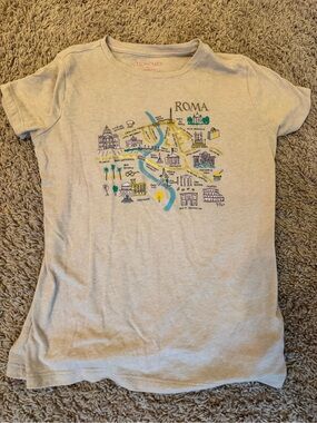 Girls j crew t shirt